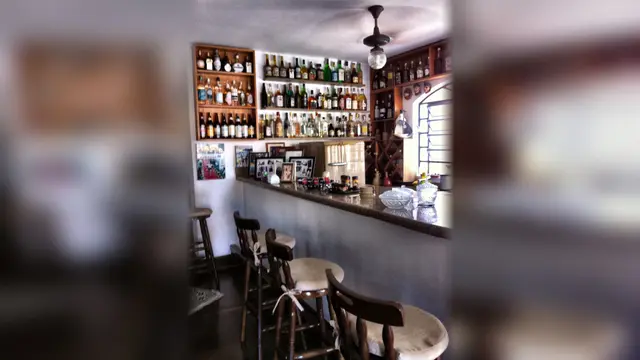Bar do salão de festas