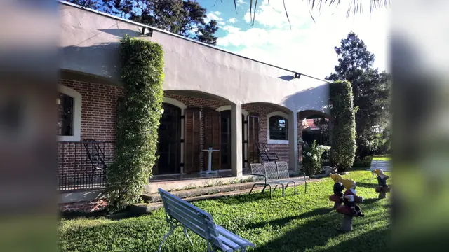 Fachada do salão de festas