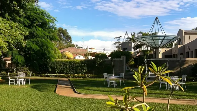 Jardim de trás, outro ângulo
